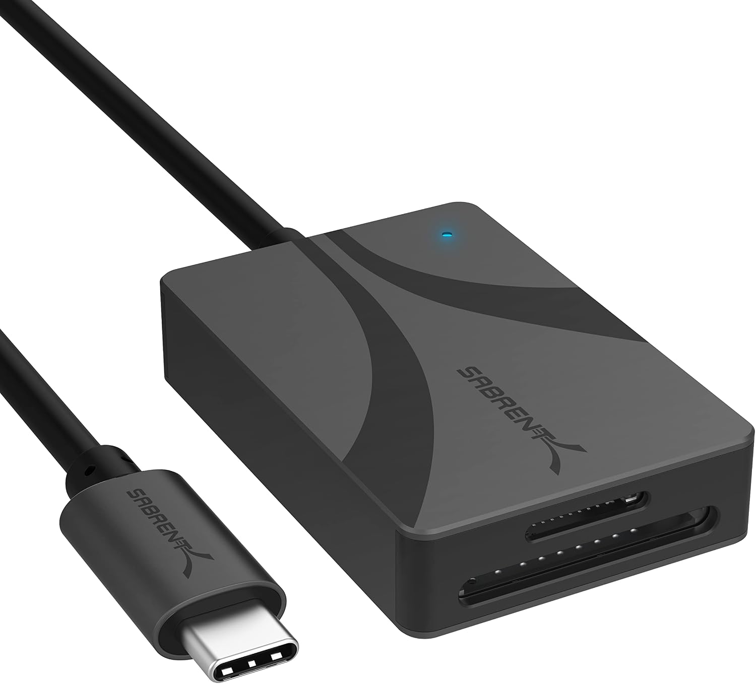 Detalle de SABRENT USB-C Card Reader CR-CSDM