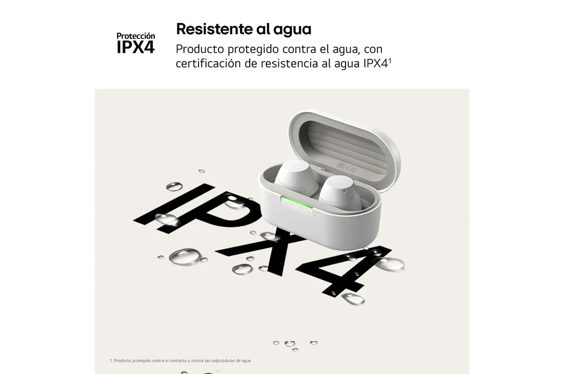 Thumbnail 5 de LG xboom Buds Auriculares Bluetooth blanco