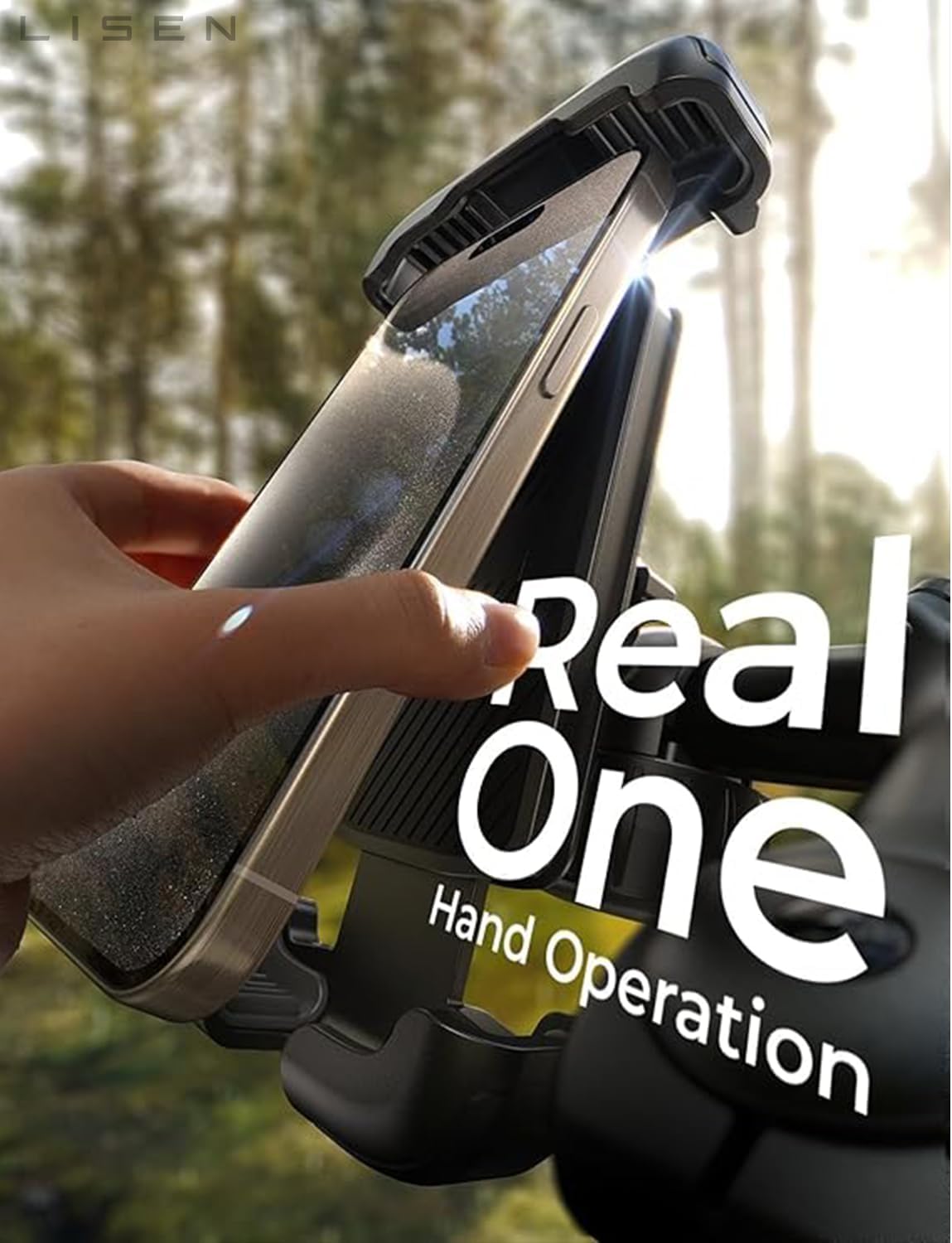Thumbnail 1 de LISEN Bike Phone Holder for Bicycle Handlebar