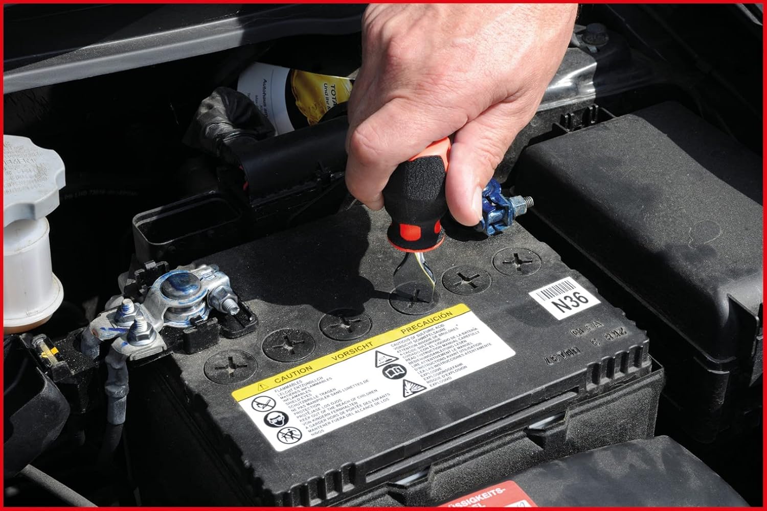 Detalle 2 de Extracteur pour bouchons batterie 95 mm