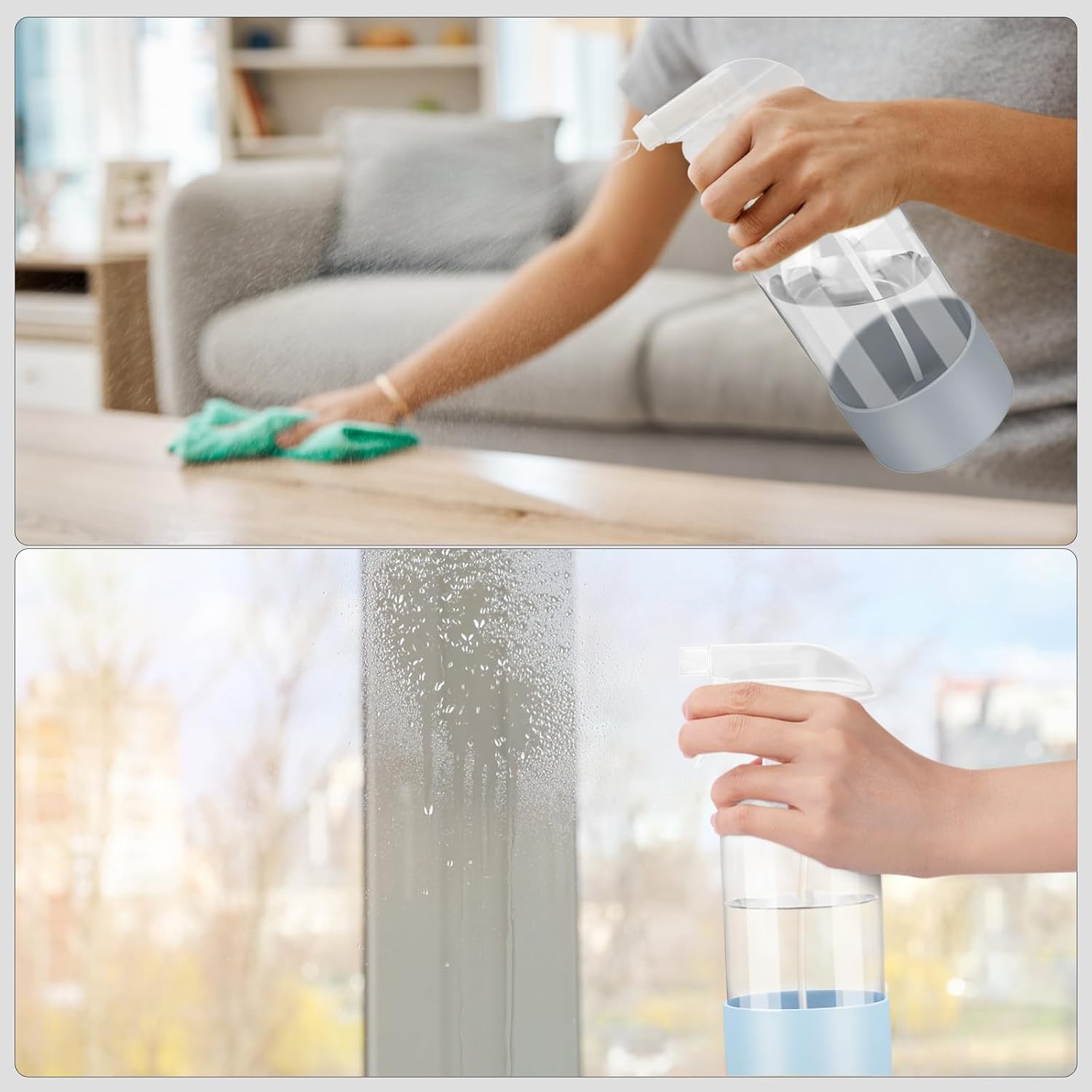 Thumbnail 5 de Worldgsb Glass Spray Bottles 16 oz with Silicone Sleeve