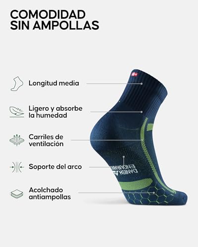 Detalle 2 de Danish Endurance Calcetines Running 3 Pack 39-42