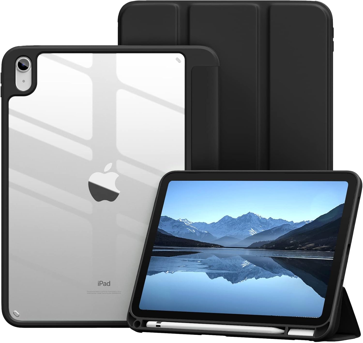 Detalle de Vobafe Case for iPad A16 11th Gen 11-inch — clear PC folio