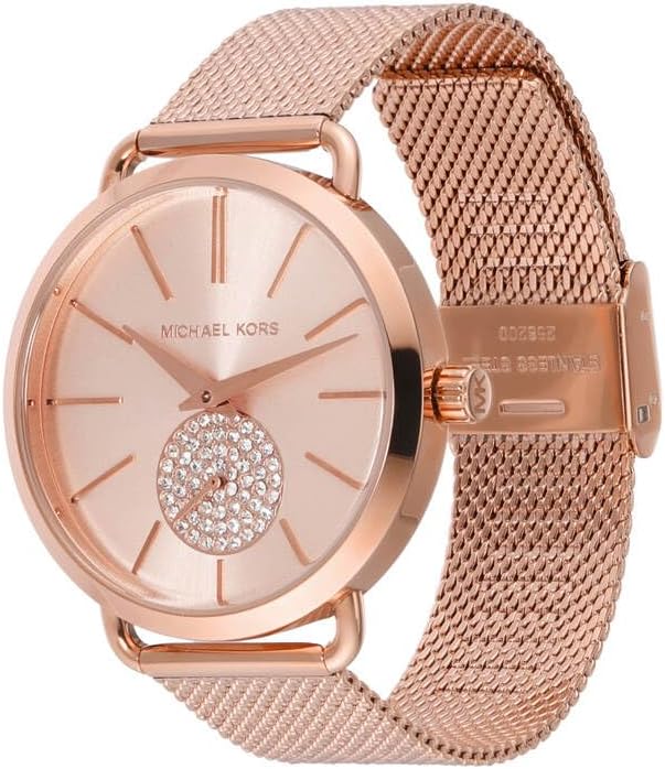 Detalle 2 de Michael Kors Portia Orologio donna oro rosa
