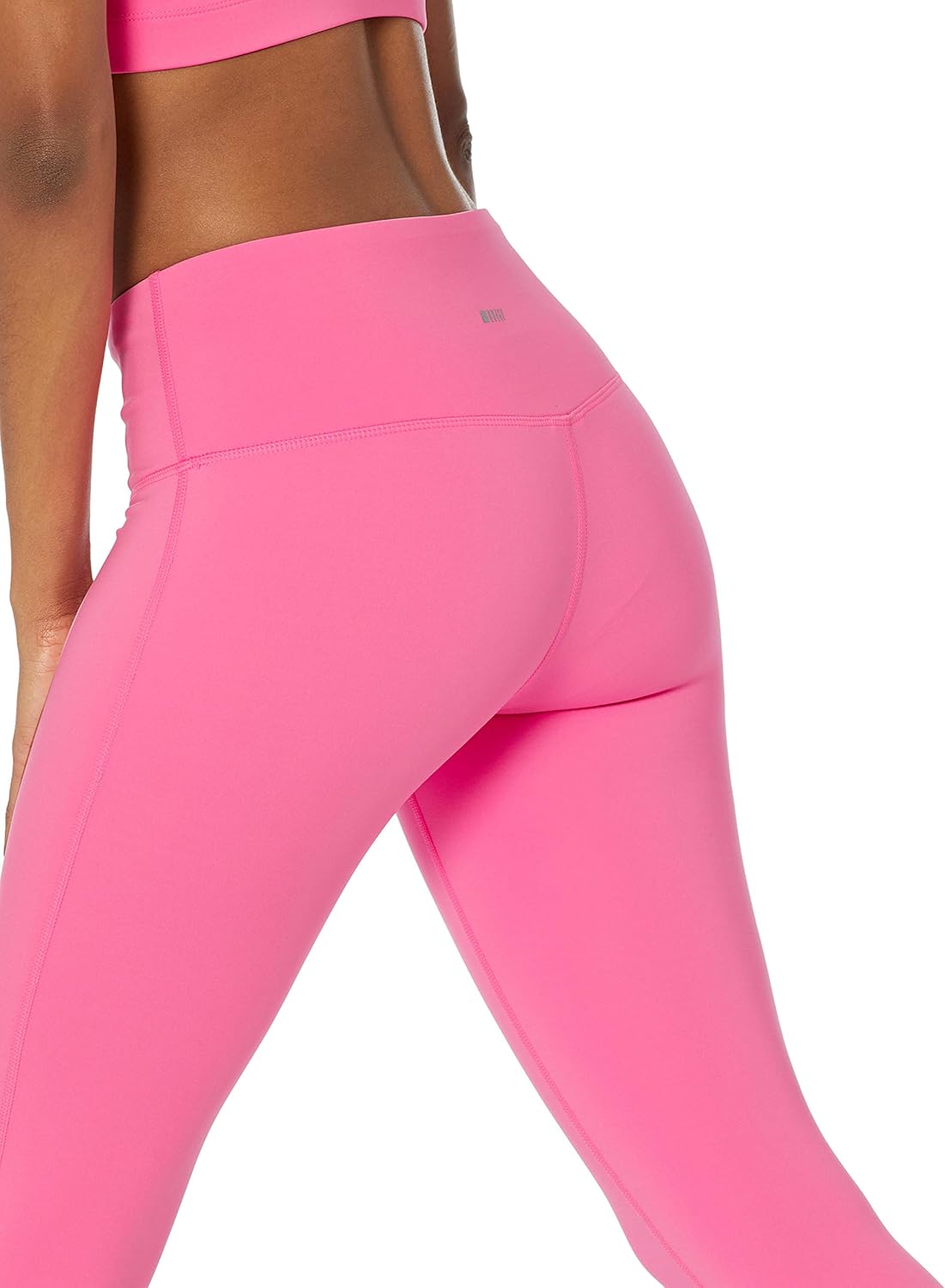 Detalle de Amazon Essentials Donna Leggings Capri Sportivi Modellanti per Allenamento a Vita Media