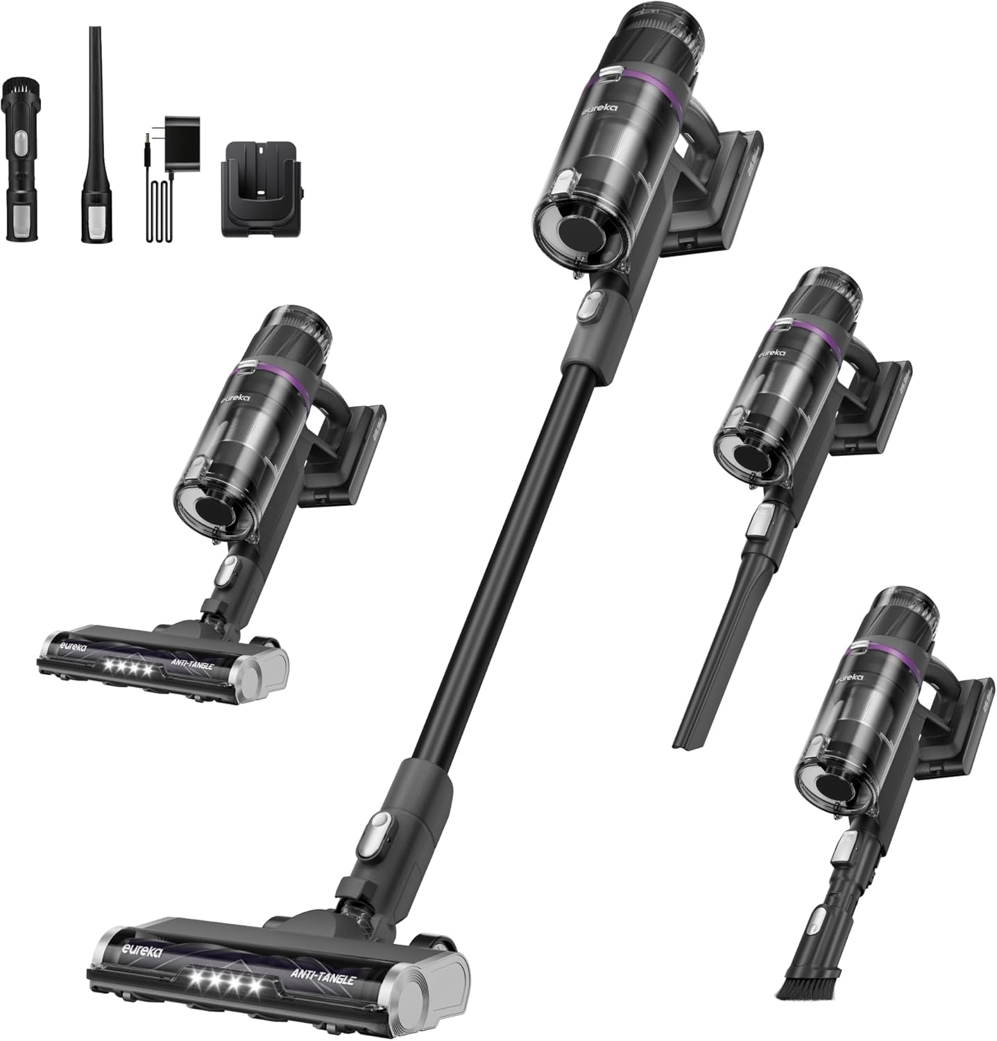 Detalle de Eureka ReactiSense 440 Cordless Stick Vacuum Cleaner