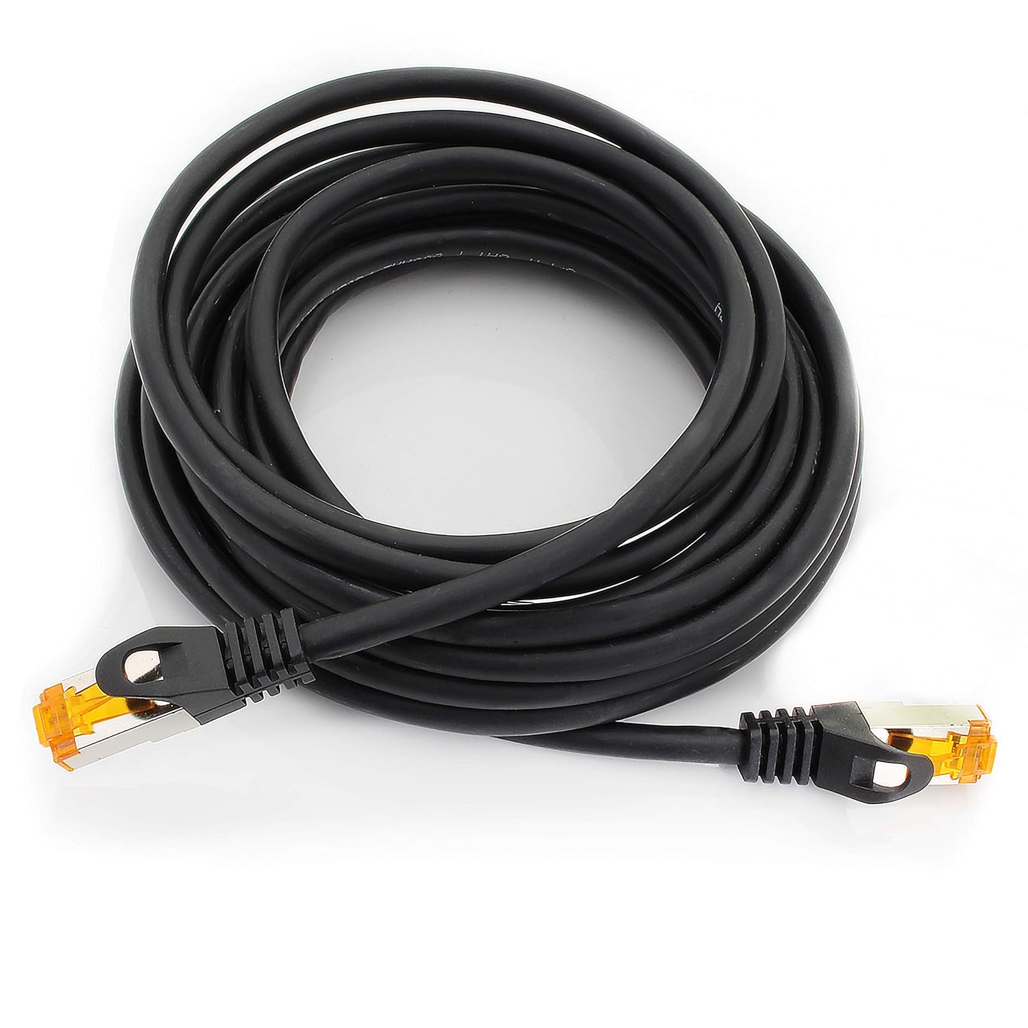 Detalle de 1aTTack.de Cat7-nätverkskabel 15 m med RJ45, koppar och S/FTP-skärmning
