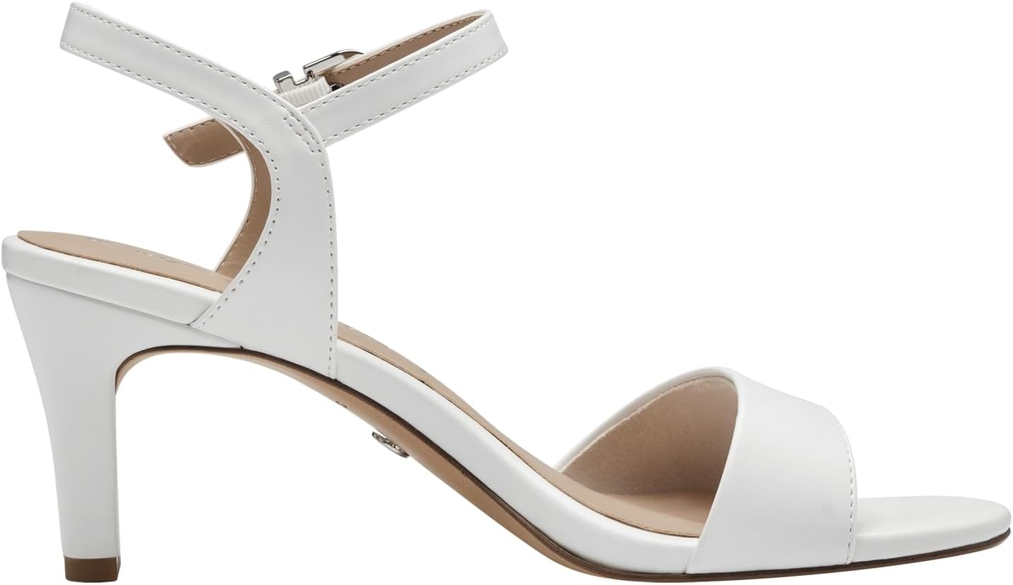 Detalle de Tamaris 1-28008-42 – sandały damskie na obcasie 7 cm, z zapięciem na sprzączkę
