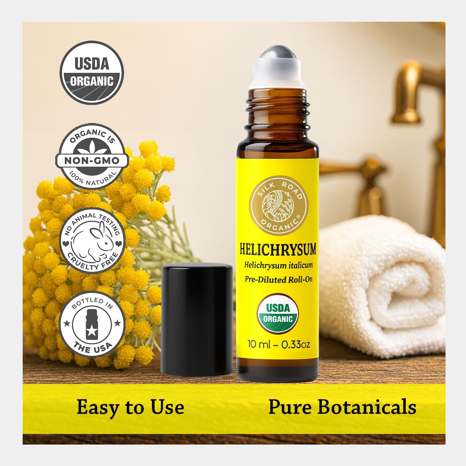 Thumbnail 4 de Silk Road Helichrysum Essential Oil Roll-On