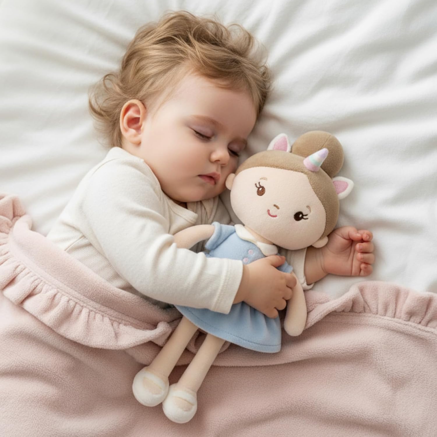 Thumbnail 2 de GAGAKU Weiche Plüsch-Babypuppe für Mädchen (12 Zoll, 30 cm) – erstes Babypuppengeschenk für 1-jährige Mädchen