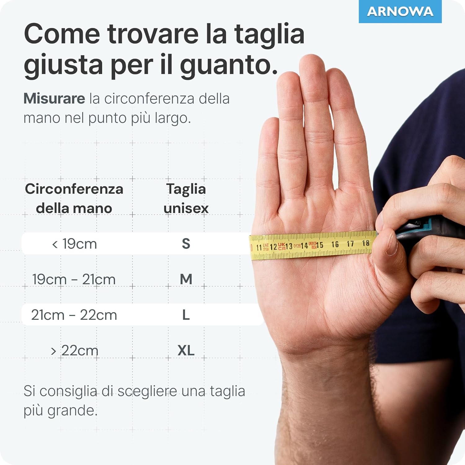 Thumbnail 4 de 100x Guanti monouso in vinile ARNOMED (senza polvere) taglia M, trasparenti