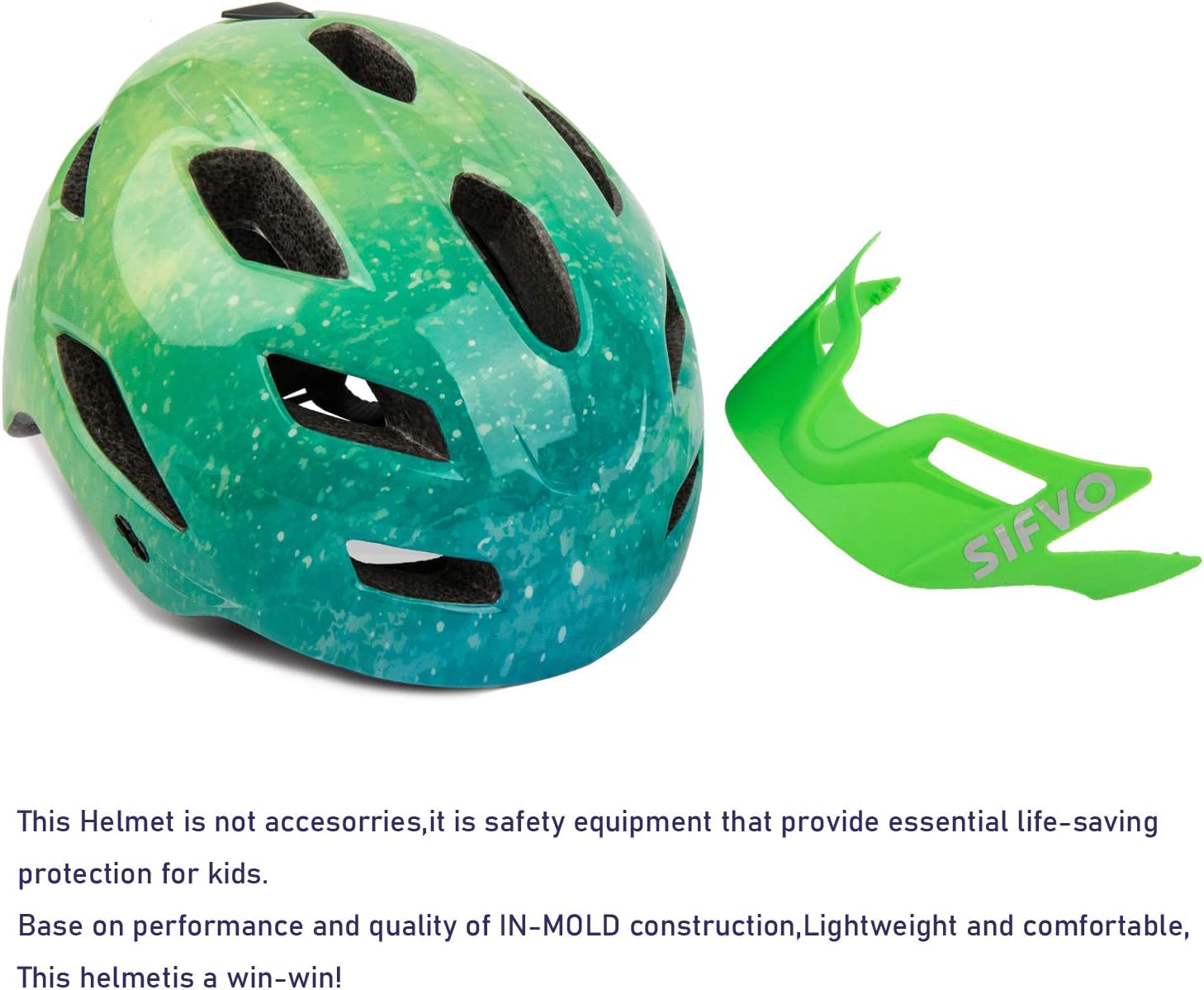Thumbnail 6 de SIFVO Kinder Fahrradhelm 50-57 cm – sicher, komfortabel und vielseitig (5–14 Jahre)