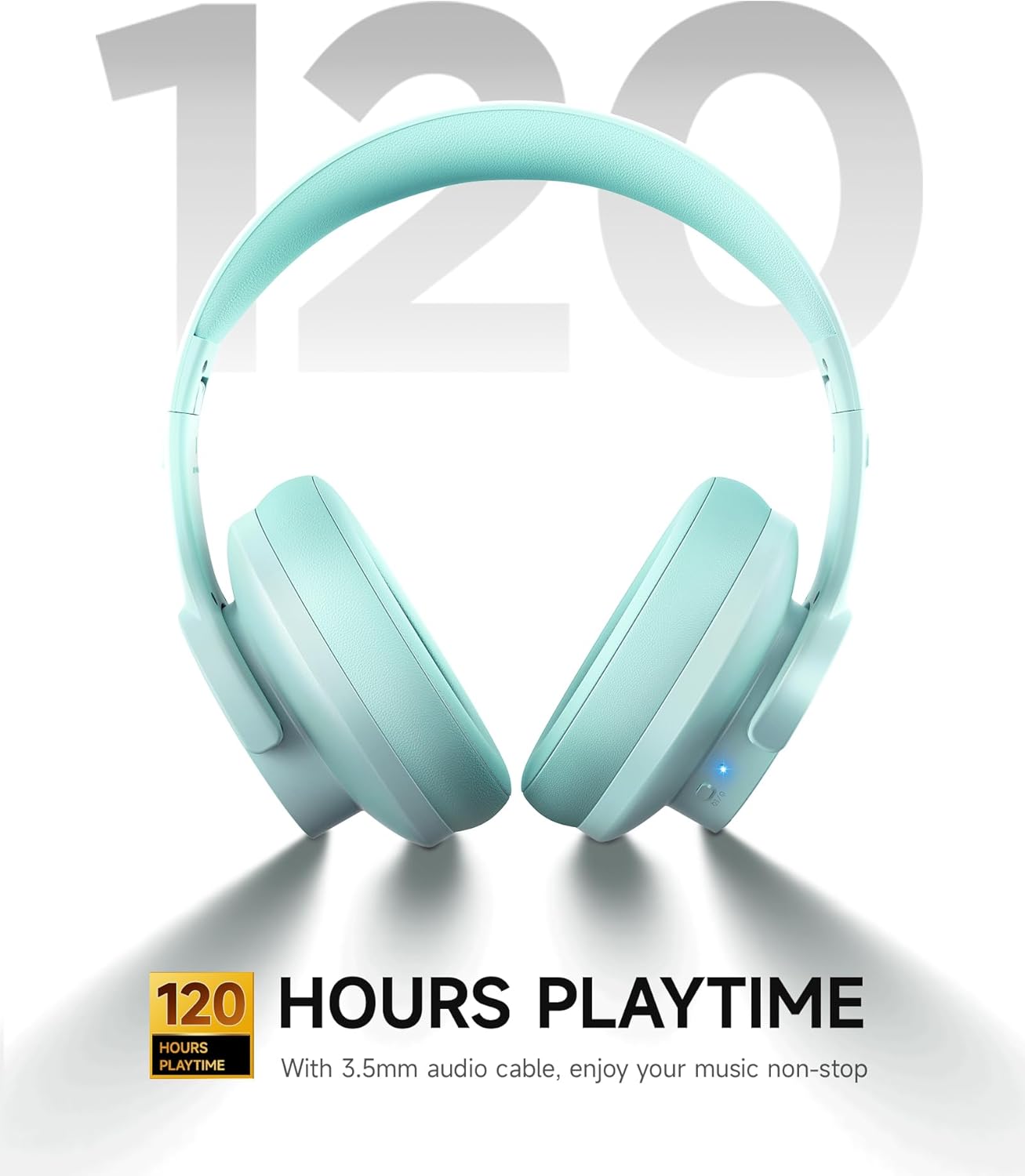 Detalle de Picun B8 Bluetooth Over Ear Headphones review