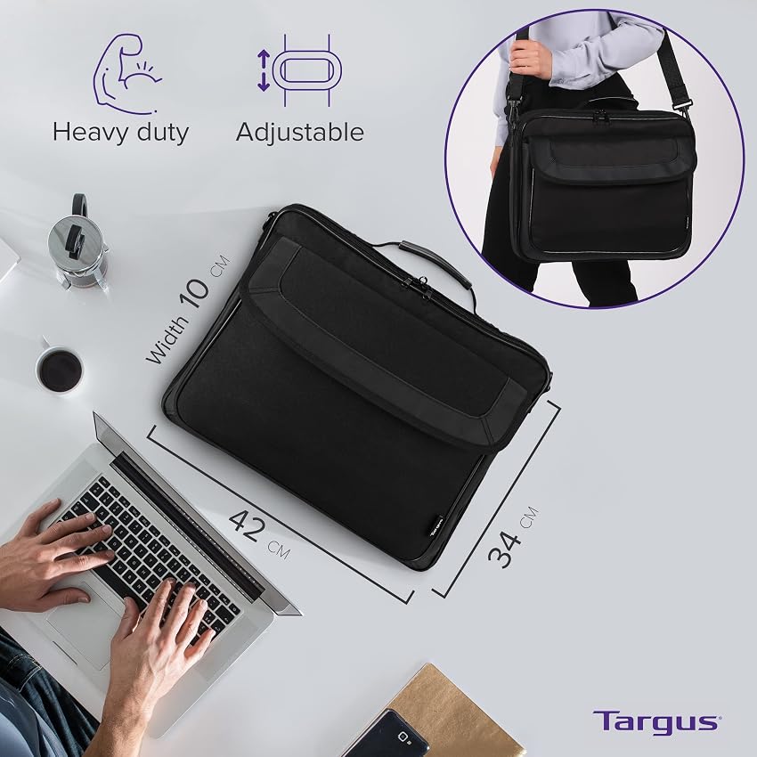 Thumbnail 4 de Targus Notepac Clamshell 💻 Bolsa de portátil 15.6" elegante