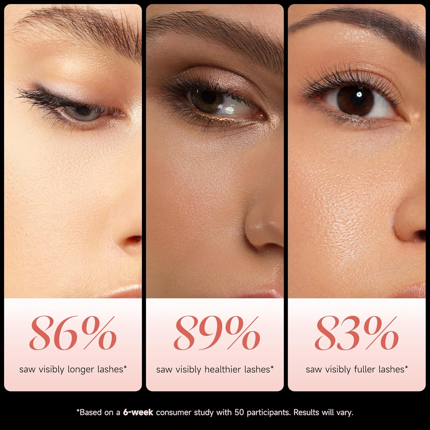 Detalle de Navekia Premium Wimpernserum 2026 – 3 ml, 2 Schlüsselpeptide + Bioenzym, vegan & tierversuchsfrei