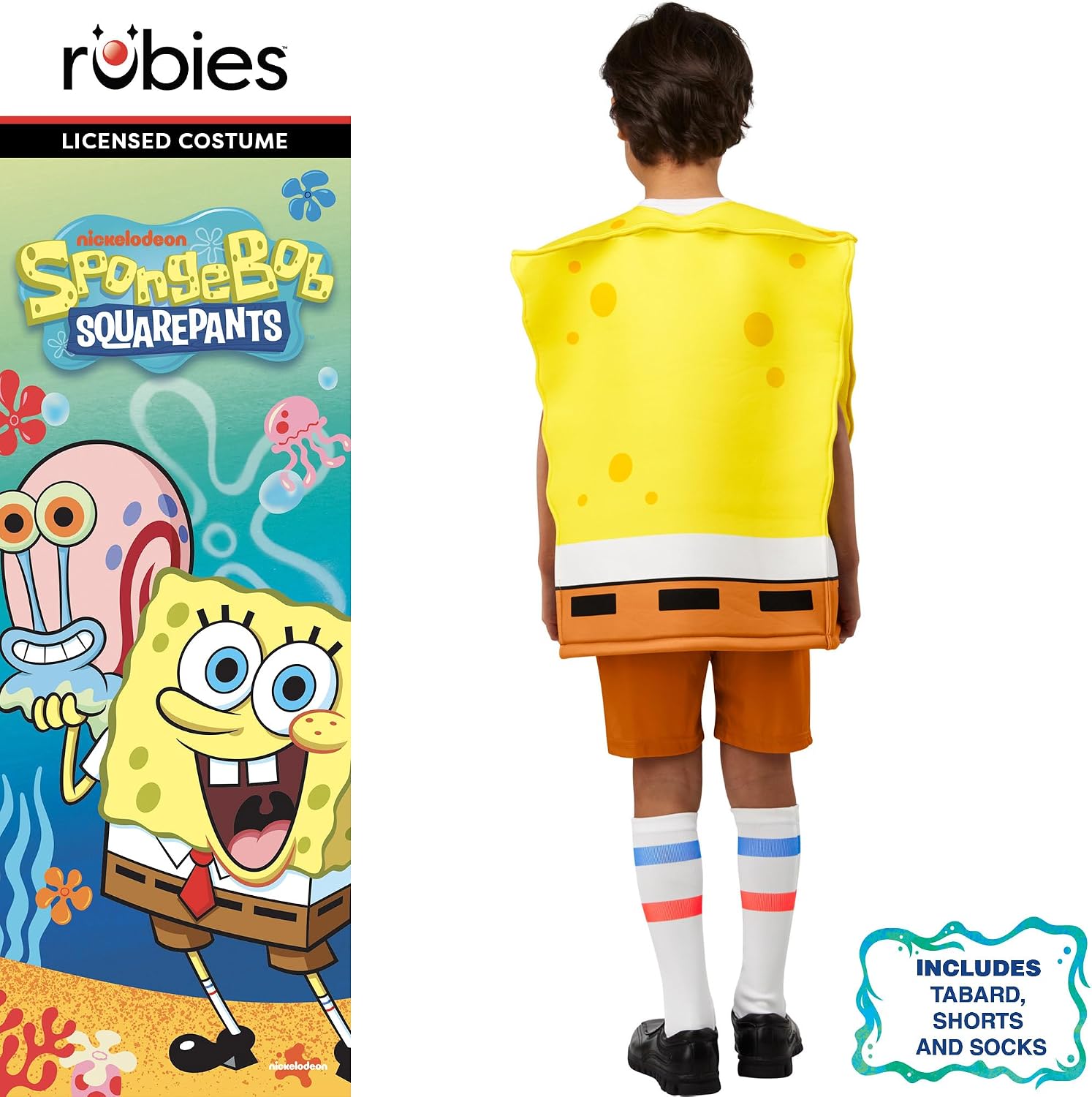Detalle 2 de Rubie's Spongebob Child Tabard kids costume