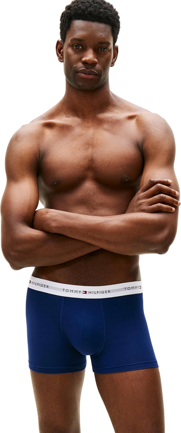 Detalle de Tommy Hilfiger Baule Uomo: stile autentico e sostenibile per ogni occasione