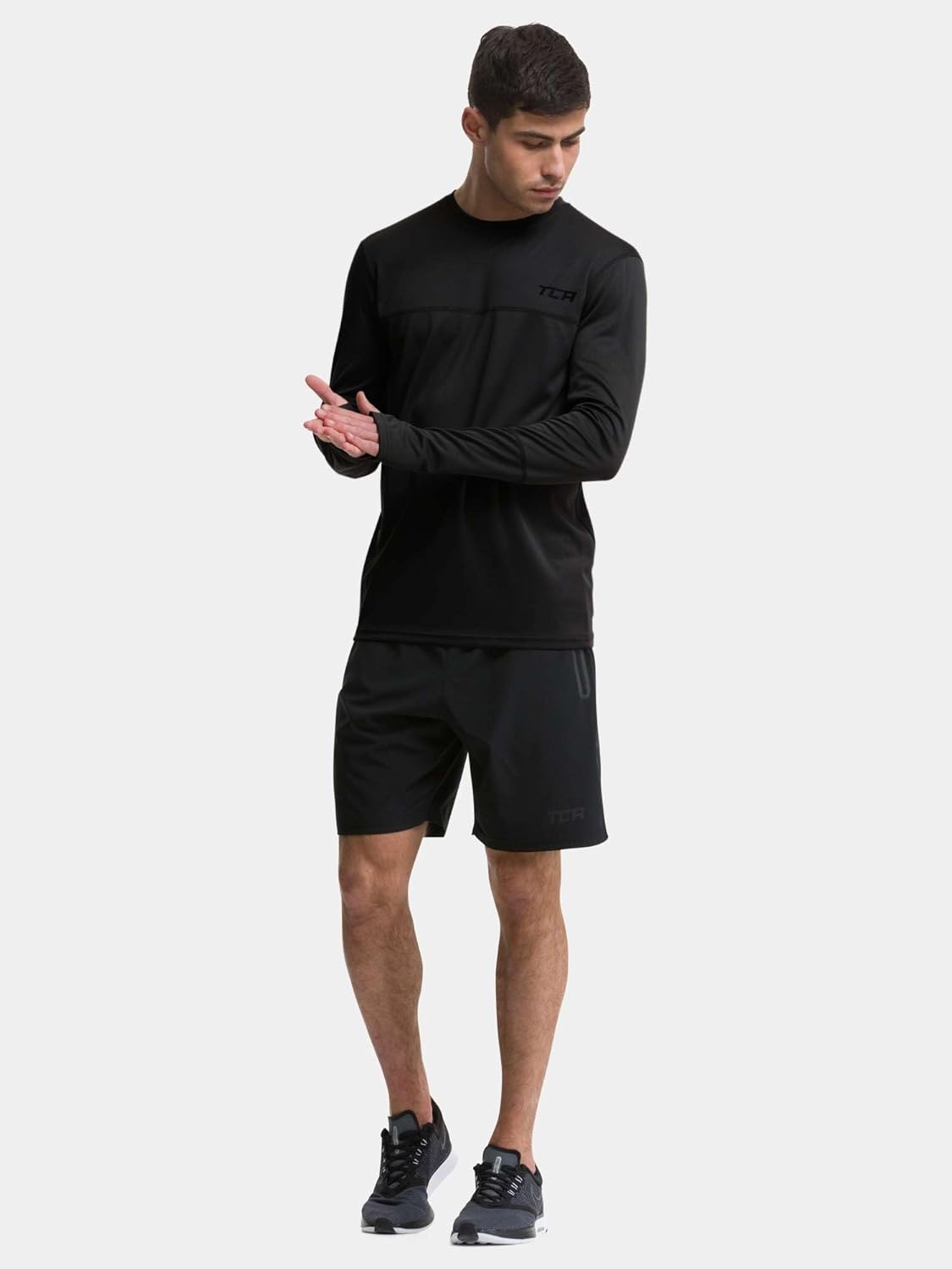 Thumbnail 1 de TCA Element Maglia da Running Uomo a Manica Lunga with QuickDry — Traspirante e Comfortabile