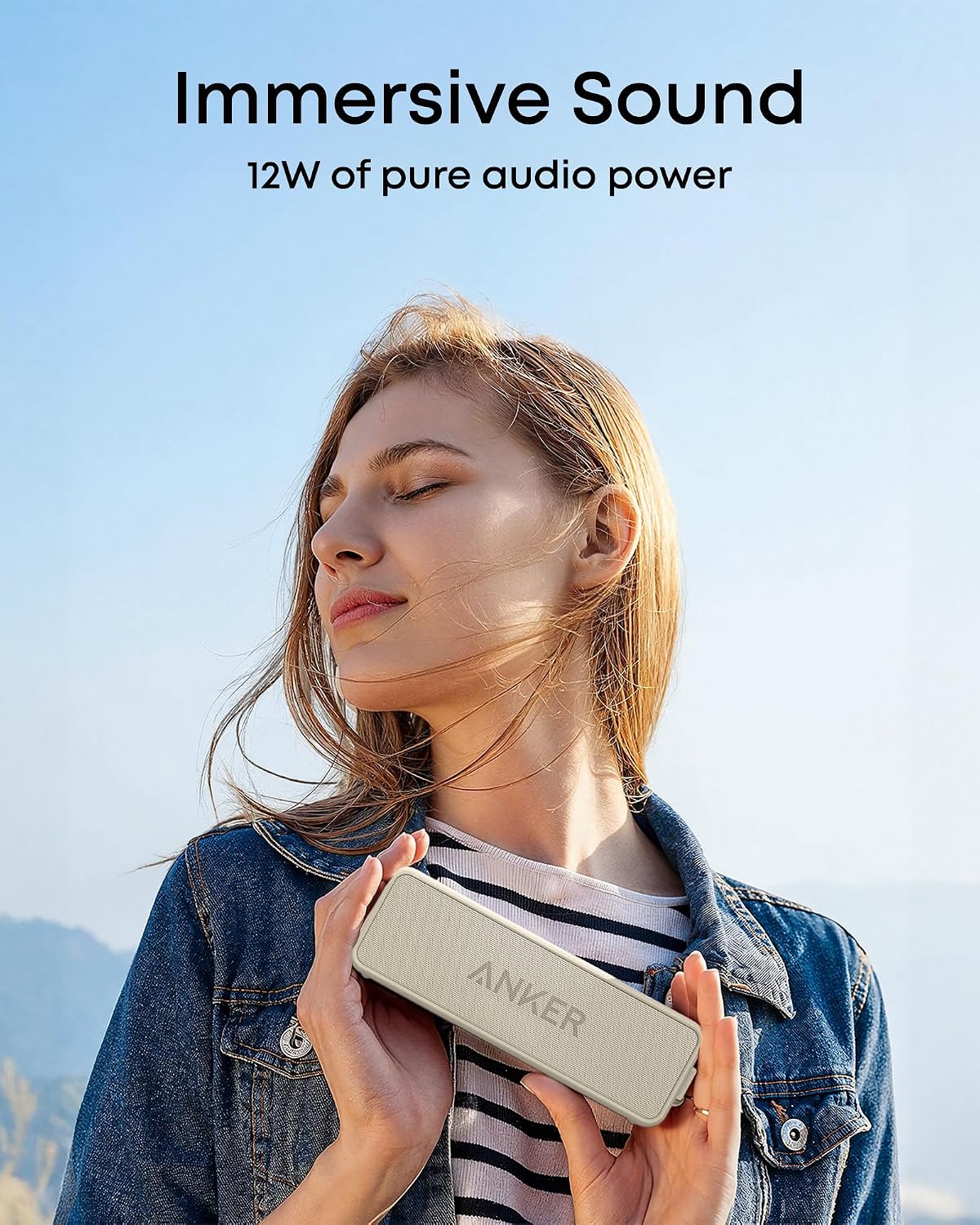 Detalle de Anker Soundcore 2 Bluetooth Speaker 24‑Hour