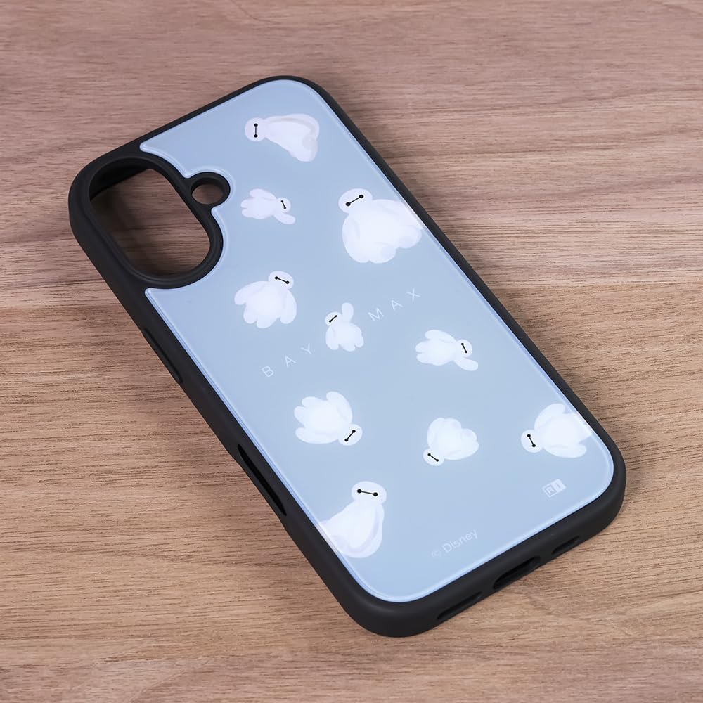 Detalle de イングレム IQ-DP52K4TB/BX4 iPhone 17用ケース ベイマックス ふわふわデザイン・二重構造・衝撃吸収
