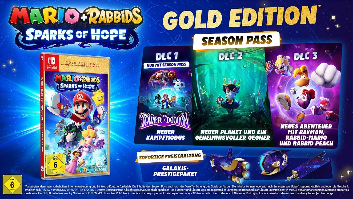 Thumbnail 1 de Mario + Rabbids Sparks of Hope – Gold Edition (Nintendo Switch)