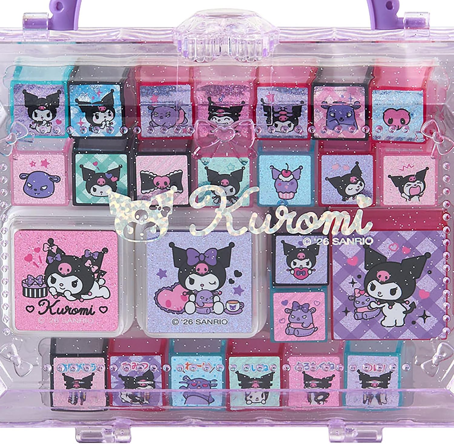 Thumbnail 4 de サンリオ クロミ スタンプセットL 947407 23柄・インクパッド付き