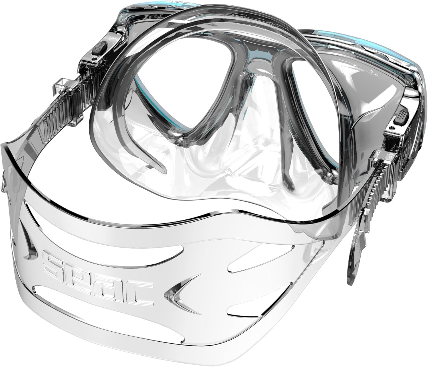 Thumbnail 3 de SEAC Clear – Maschera Subacquea Doppia Lente in Silicone, Antifog Low Volume