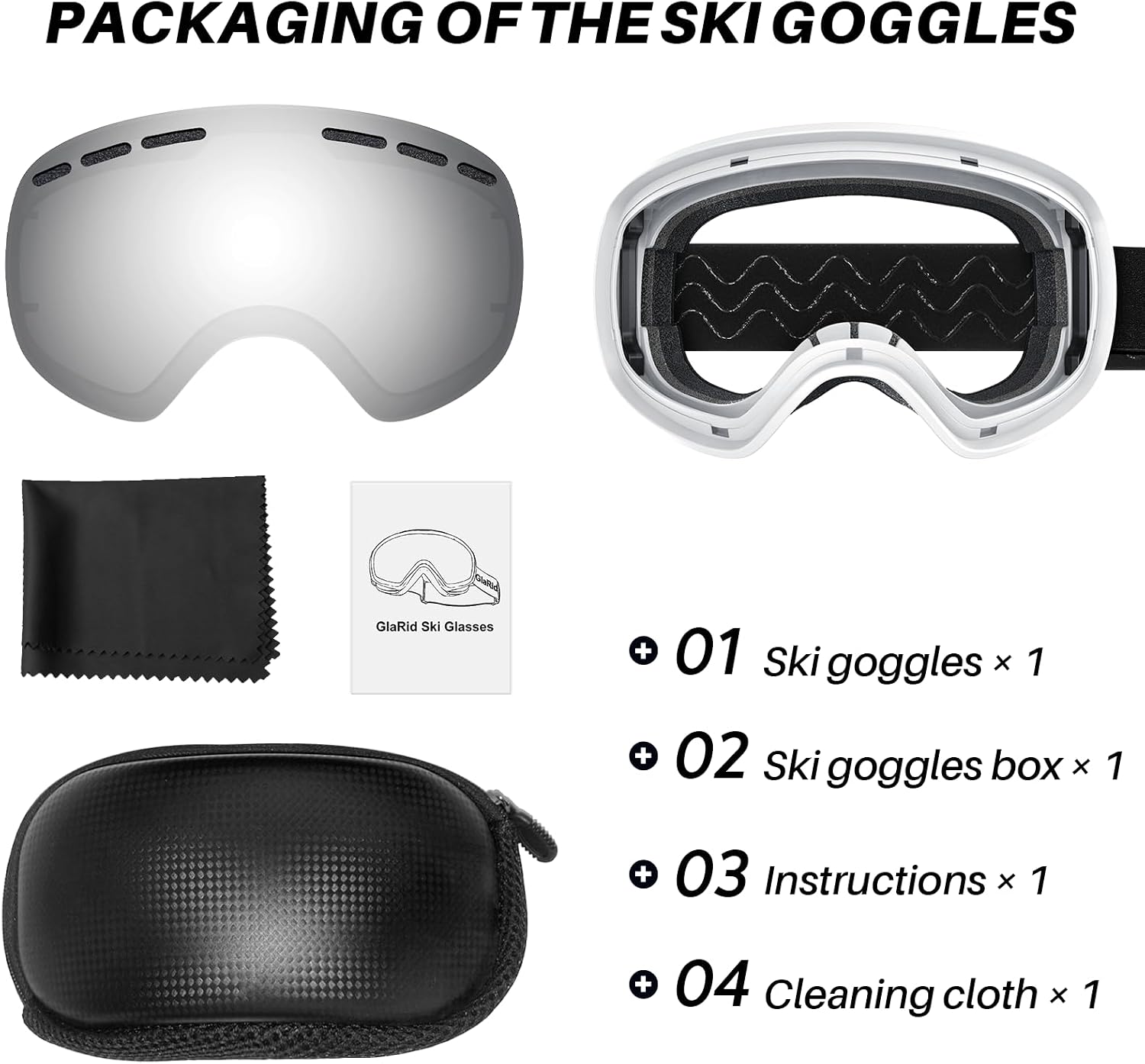 Thumbnail 5 de GlaRid Gafas de esquí OTG sin montura