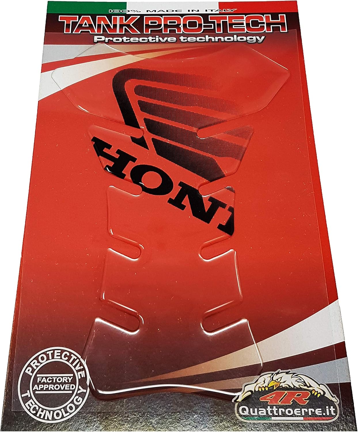 Detalle de Protezione per Serbatoio Moto Honda 3D Trasparente – Quattroerre 18080