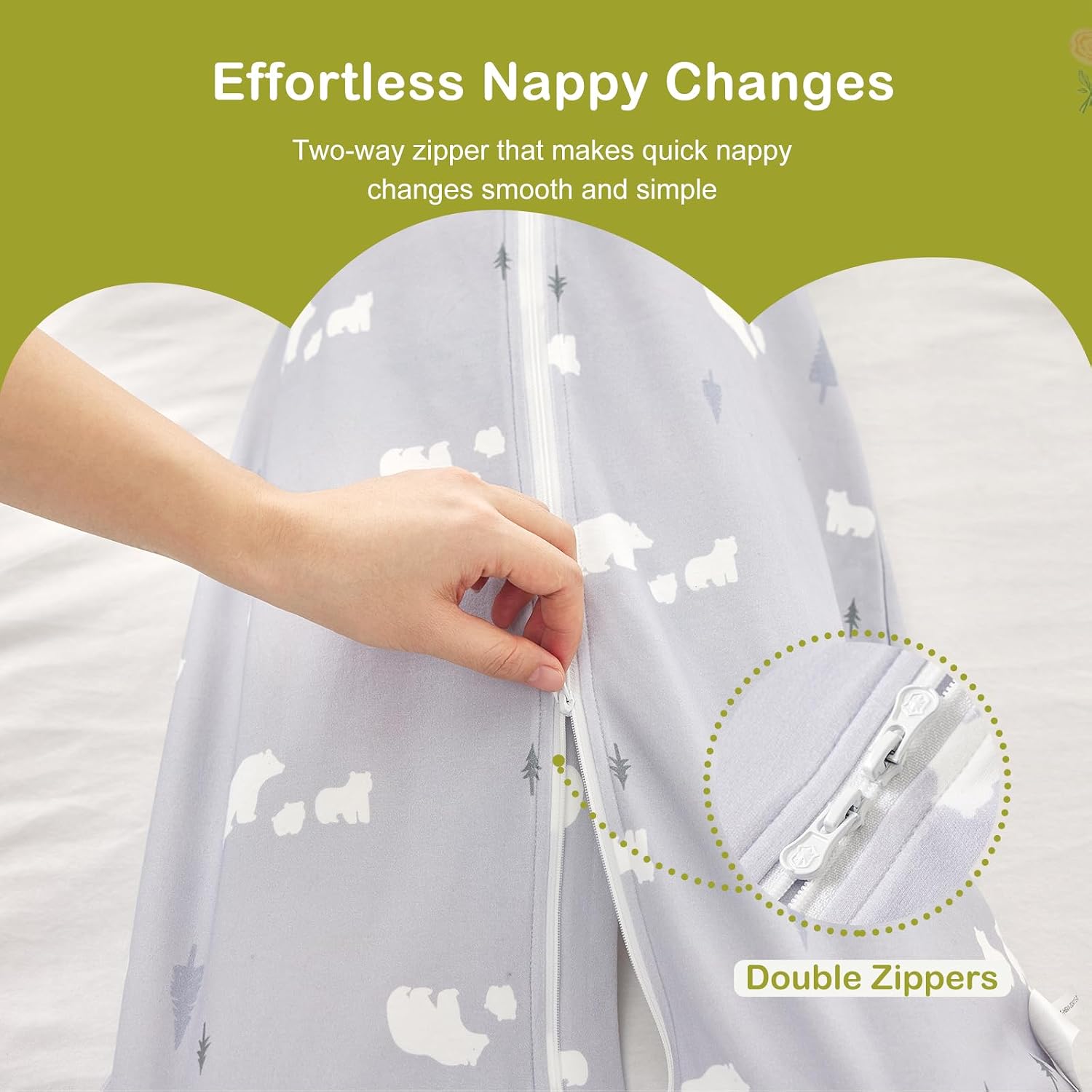 Thumbnail 5 de Nivolltha Super Soft 1 TOG Baby Sleeping Bag
