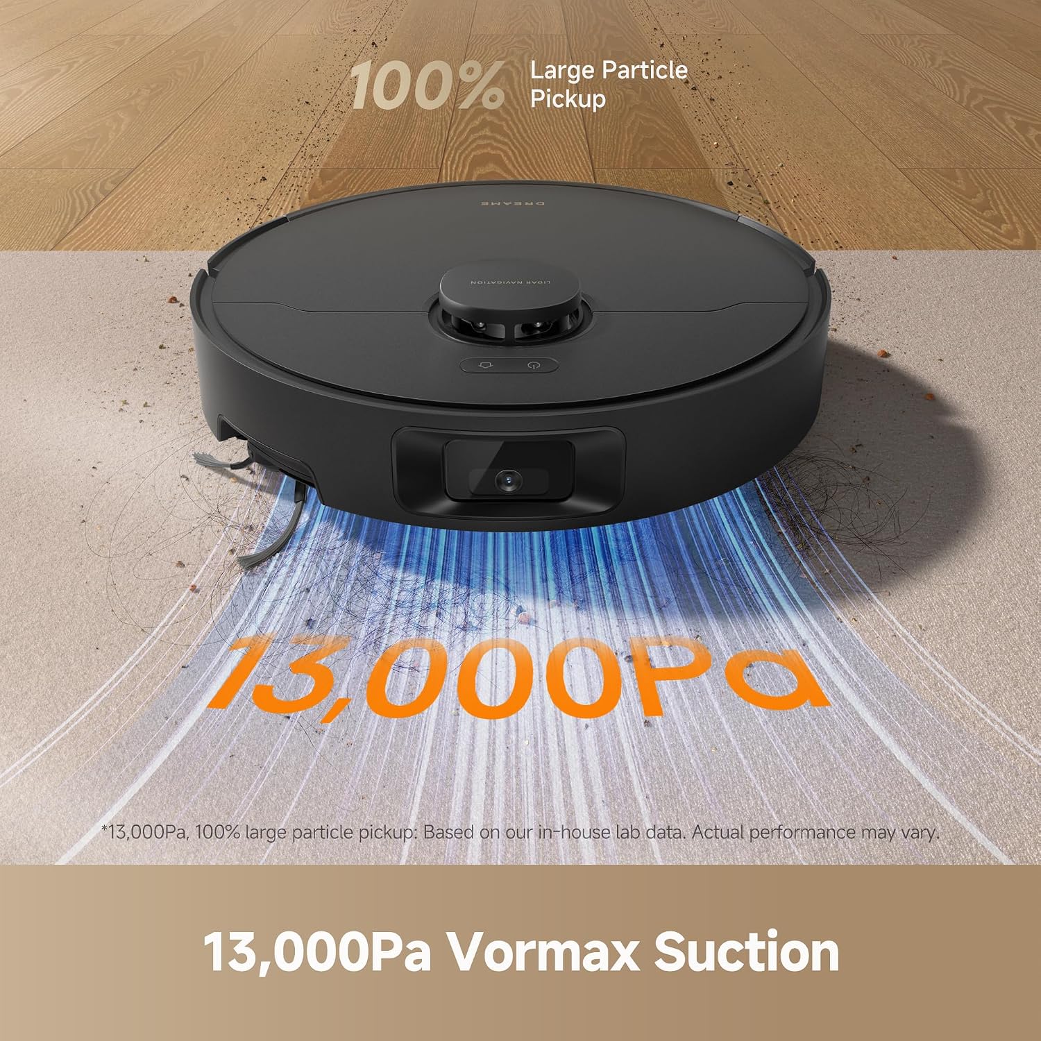 Detalle de DREAME D20 Pro Plus Robot Vacuum