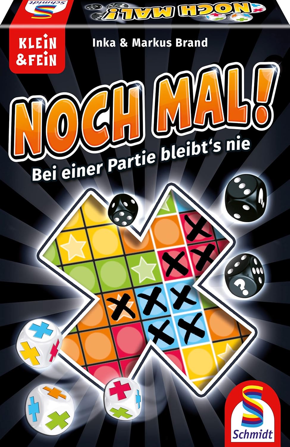 Thumbnail 6 de NOCH X-Mal!: Klein & Fein – Familienspiel (10 Chips, Pass-Leiste) für 1–6 Spieler
