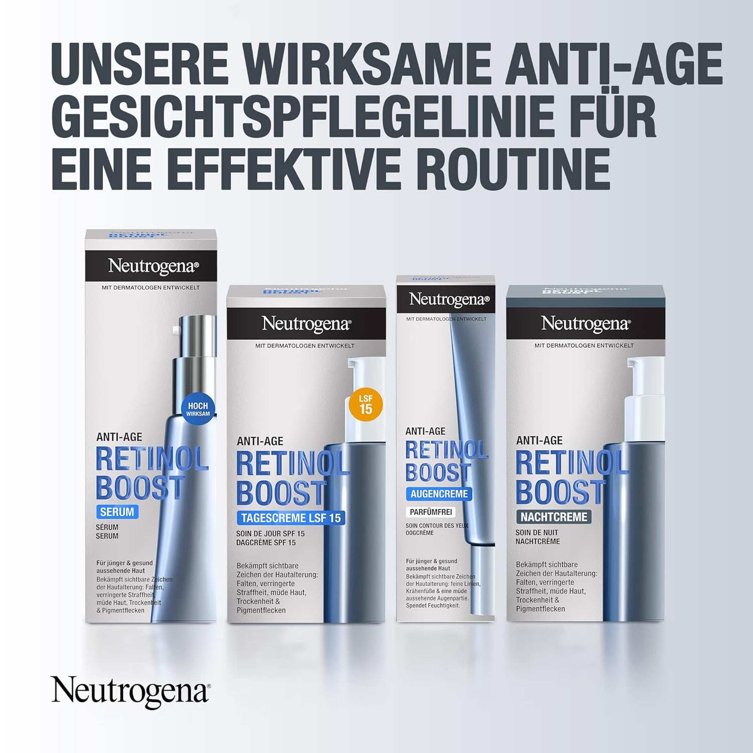 Thumbnail 2 de Neutrogena Retinol Boost Serum (30 ml) – Hochwirksames Anti-Aging Serum mit Retinol, Myrtenblatt-Extrakt & Hyaluronsäure (2er Pack)