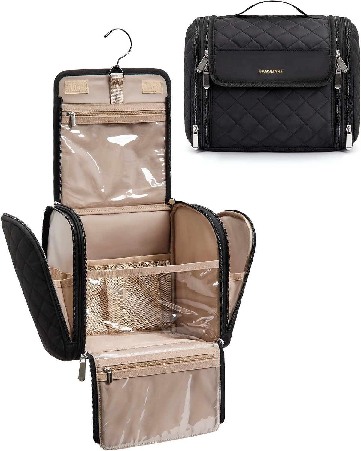 Detalle de BAGSMART Make-Up Organiser Kulturbeutel groß
