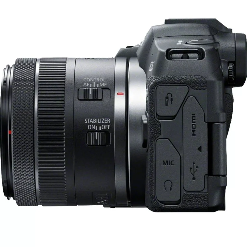 Detalle de Canon EOS R8 cámara 24,2 MP Full Frame 4K 60p