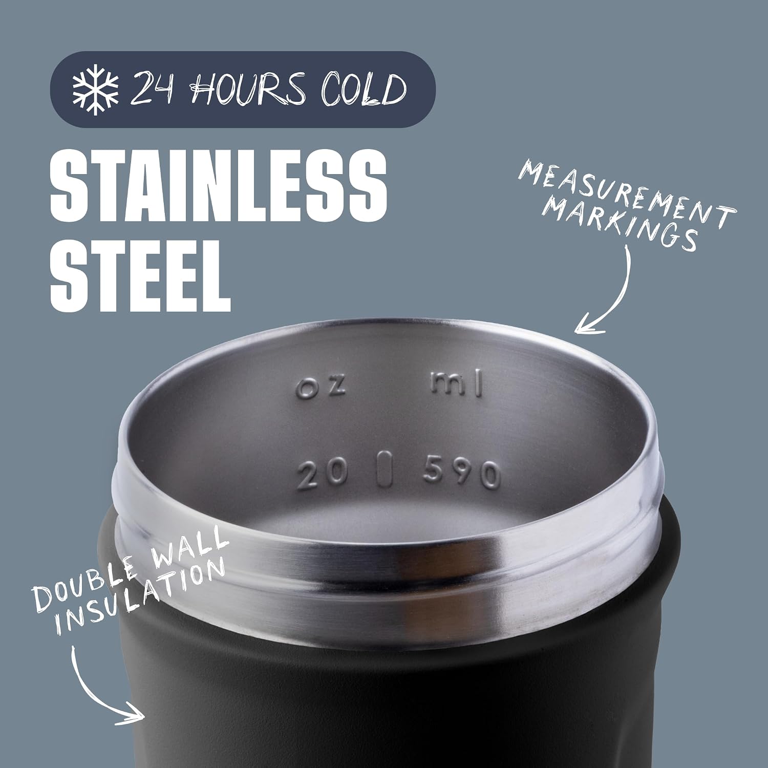 Thumbnail 2 de BlenderBottle Strada 24-Ounce Shaker Bottle 🥤