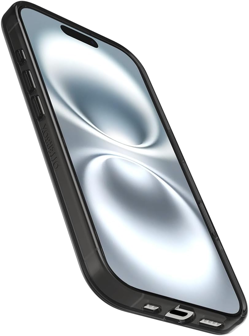 Detalle de OtterBox Clear Case con MagSafe per iPhone 16 – Ultra sottile, protezione MIL-STD 810G e cover MagSafe