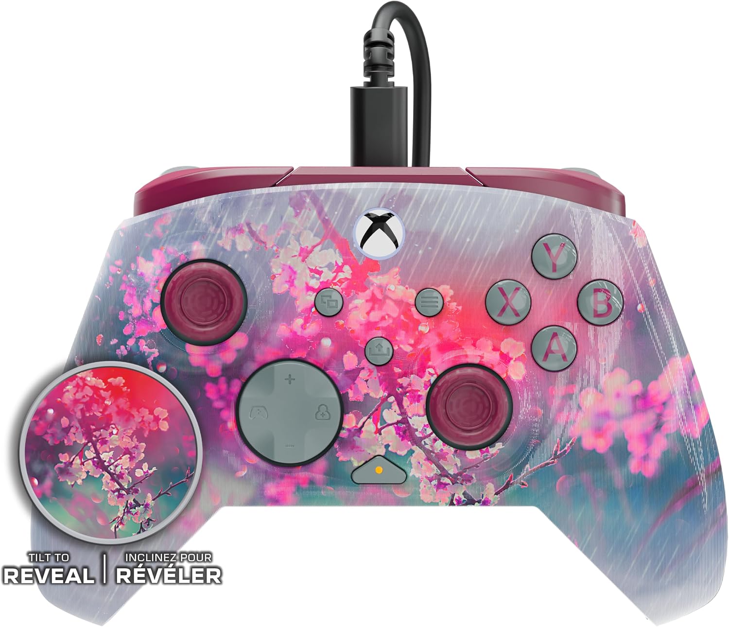 Detalle de Turtle Beach Rematch Advanced Kyoto Bloom Manette filaire – Licence Xbox/PC
