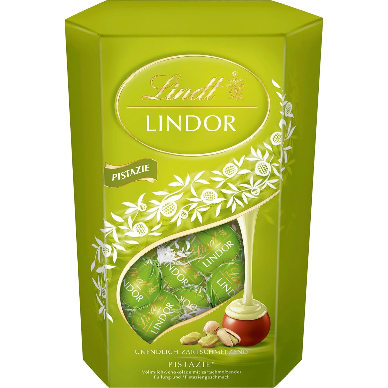 Detalle de LINDOR Cornet Pistazie 500 g Schokolade 🍫