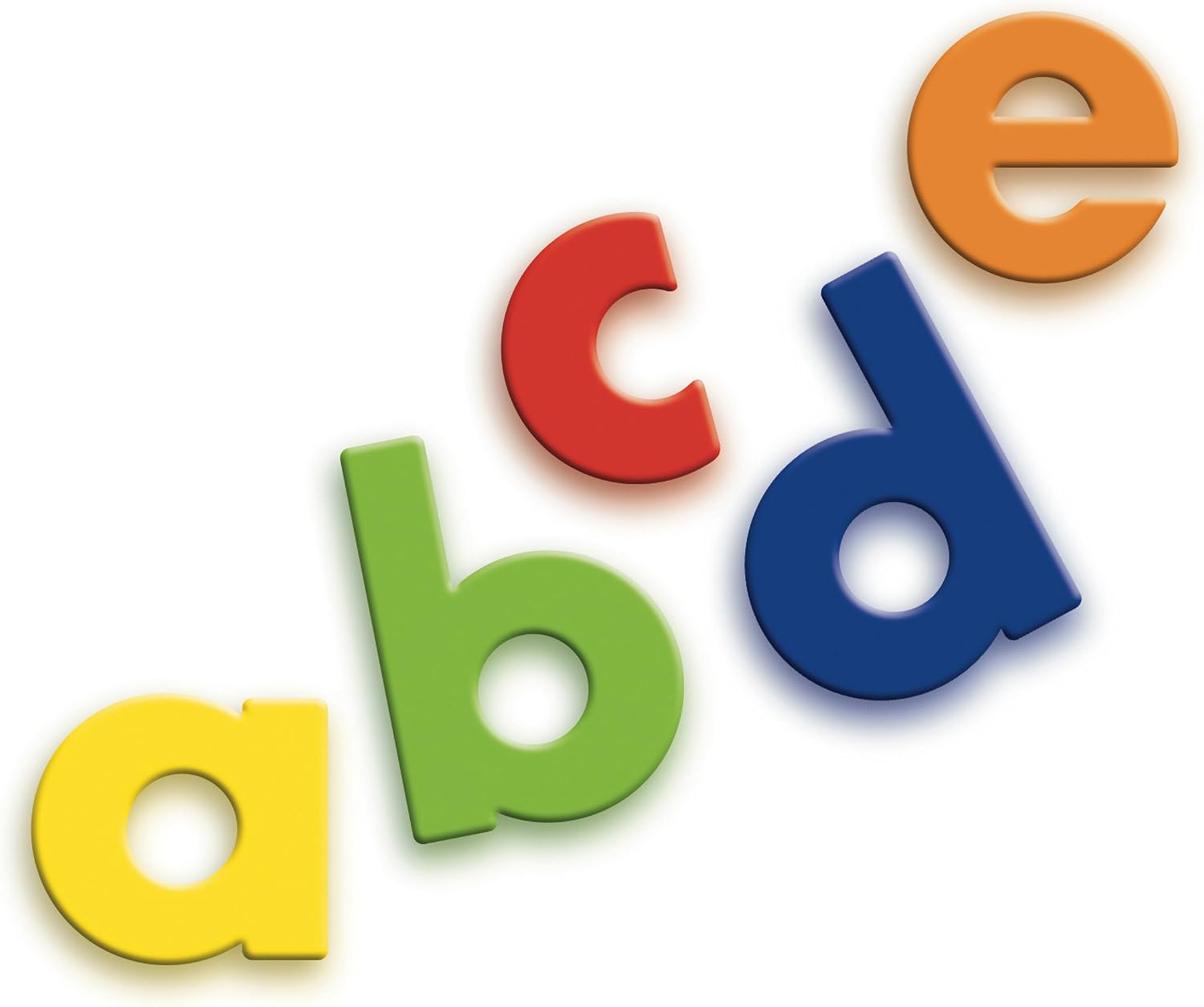 Detalle 2 de Quercetti 5462 Refill Magnetic Letters, 48 Lowercase Plastic Pieces