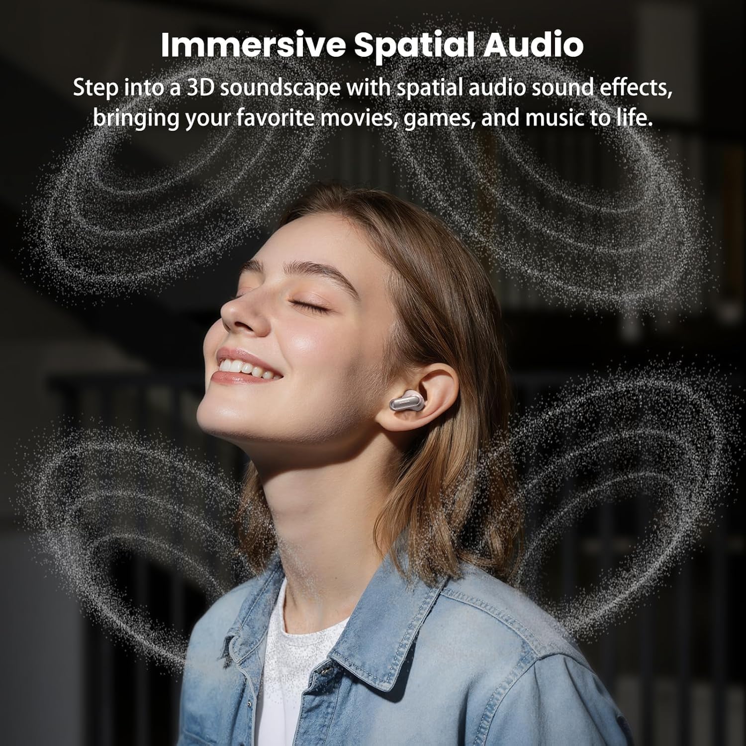 Thumbnail 6 de TOZO NC20 Active Noise Cancelling Wireless Earbuds (IPX8, LDAC, 6 mics, 80H) with Translation