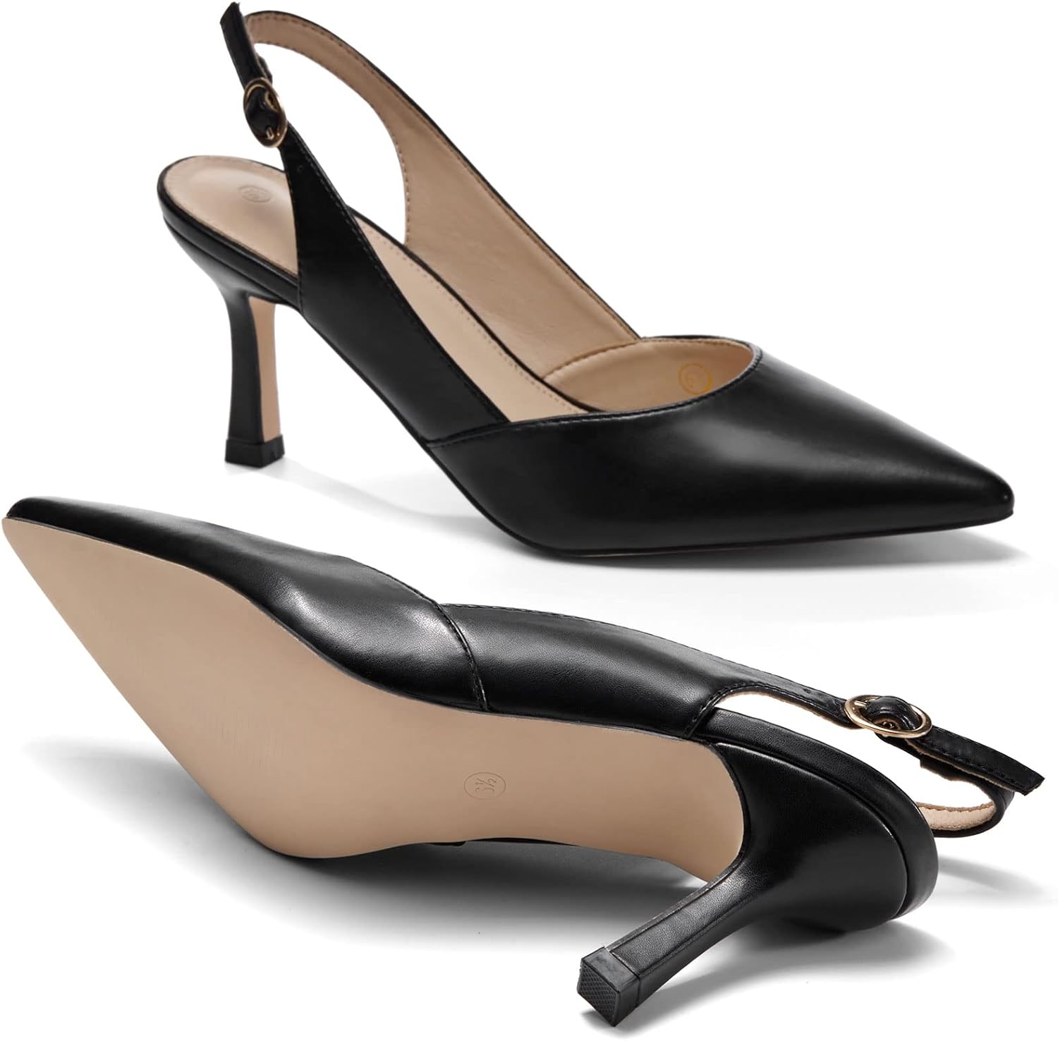 Thumbnail 2 de Rilista Slingback Kitten Heels 2.75 in 👠
