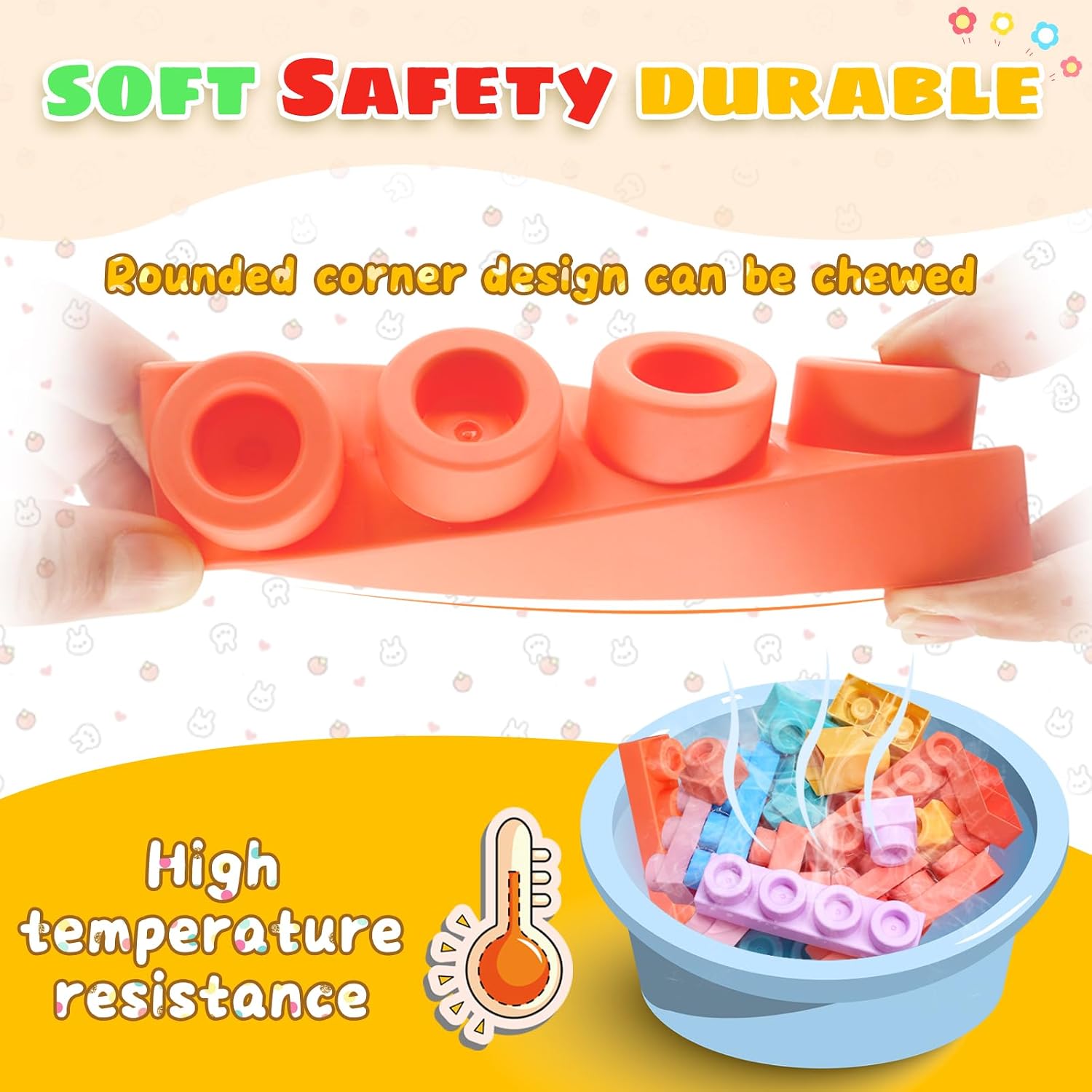 Thumbnail 2 de Soft Mega Building Blocks with Cart 81P