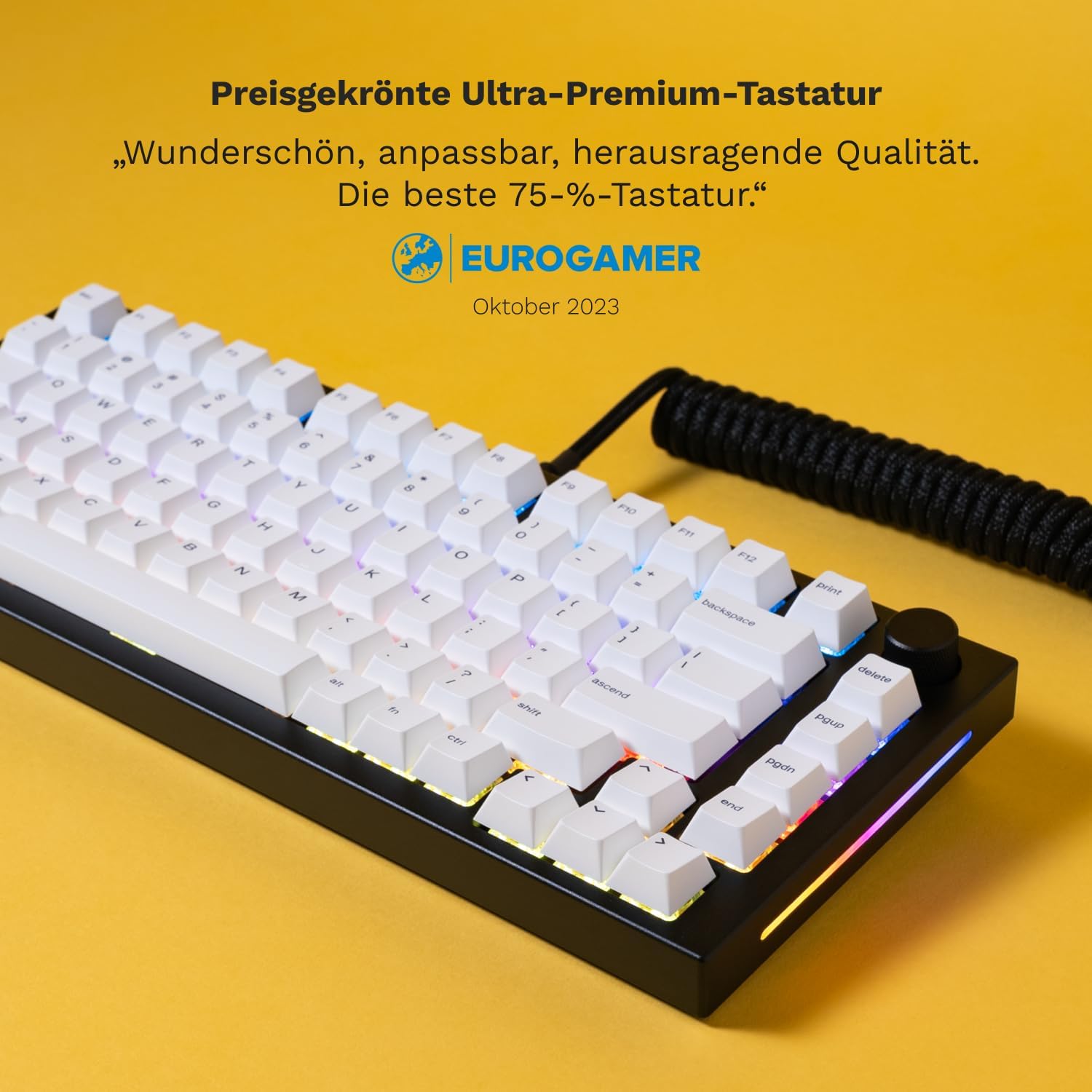 Thumbnail 1 de Glorious GMMK PRO 75% mechanisches Keyboard ⌨