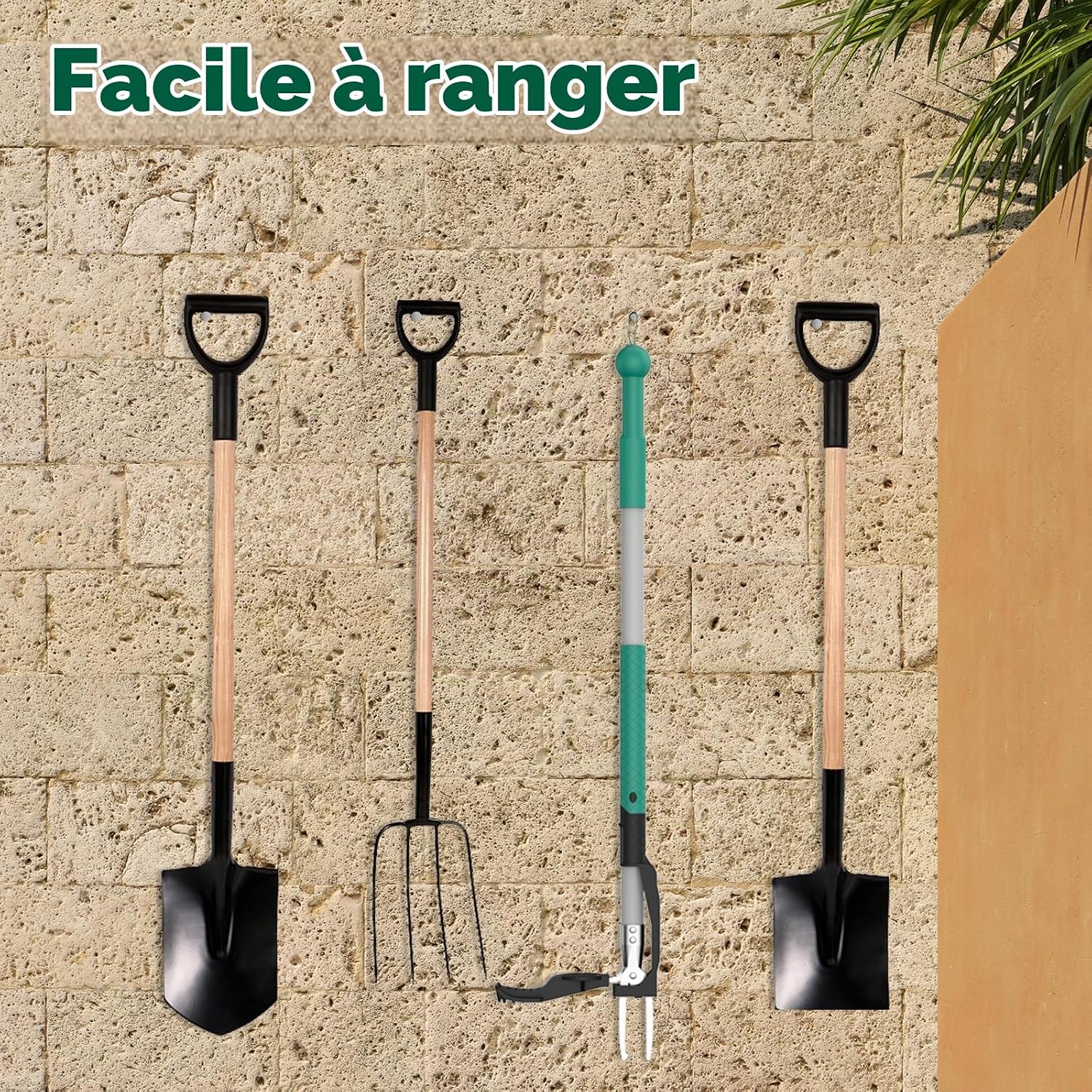Detalle 2 de Ergohortus TPT0401 staande onkruidtrekker met 4 klauwen en lange steel