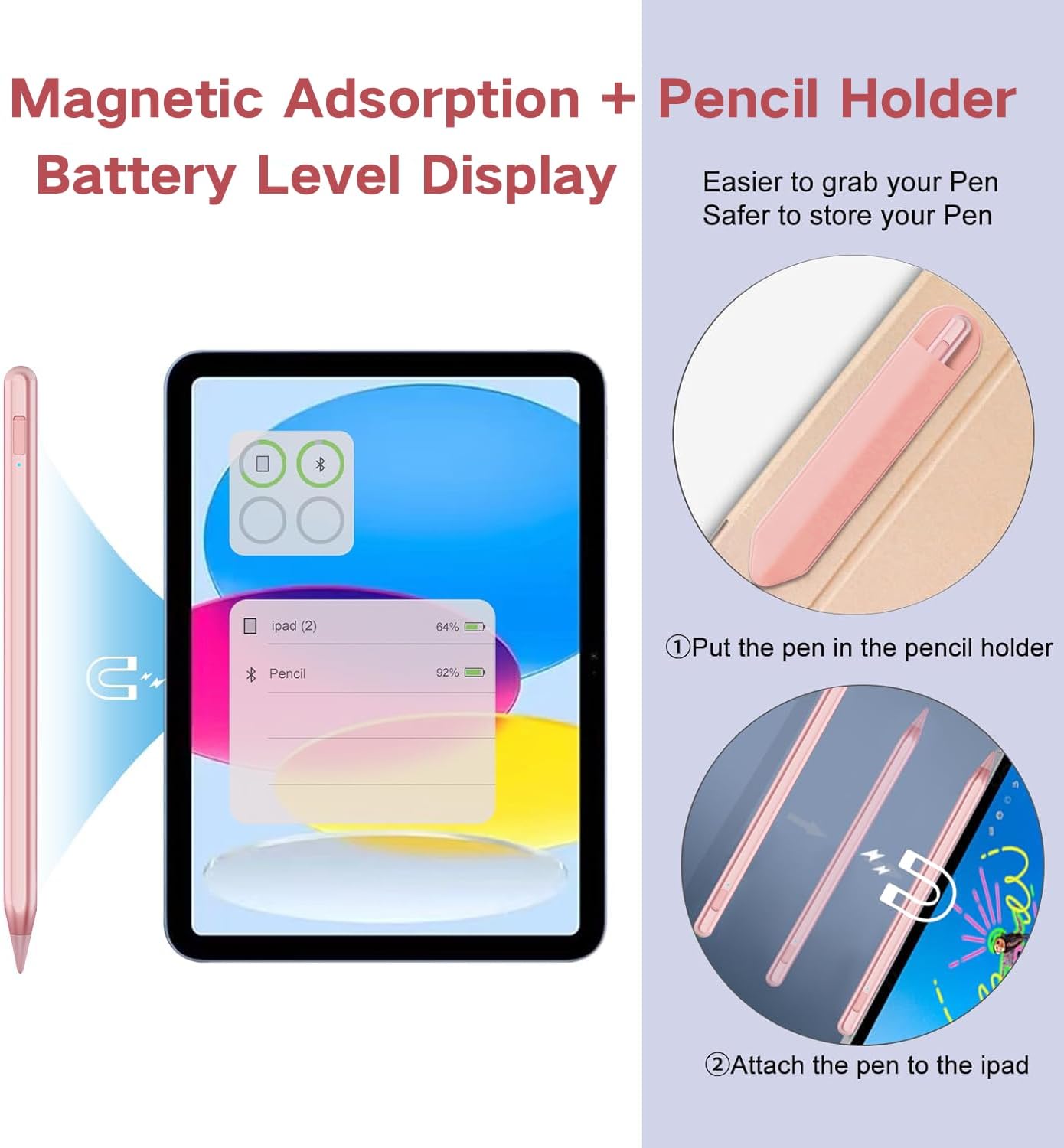 Thumbnail 3 de Stylus Pen for iPad with 14 min charge