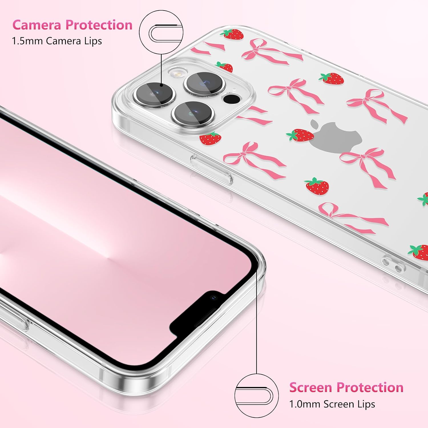 Detalle de ZTOFERA iPhone 15 Pro Max Hülle 6,7 Zoll