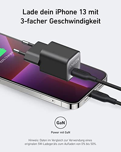 Thumbnail 3 de Anker 511 Nano 3 – 30W GaN USB‑C Ladegerät, PPS Schnellladen, kompakt