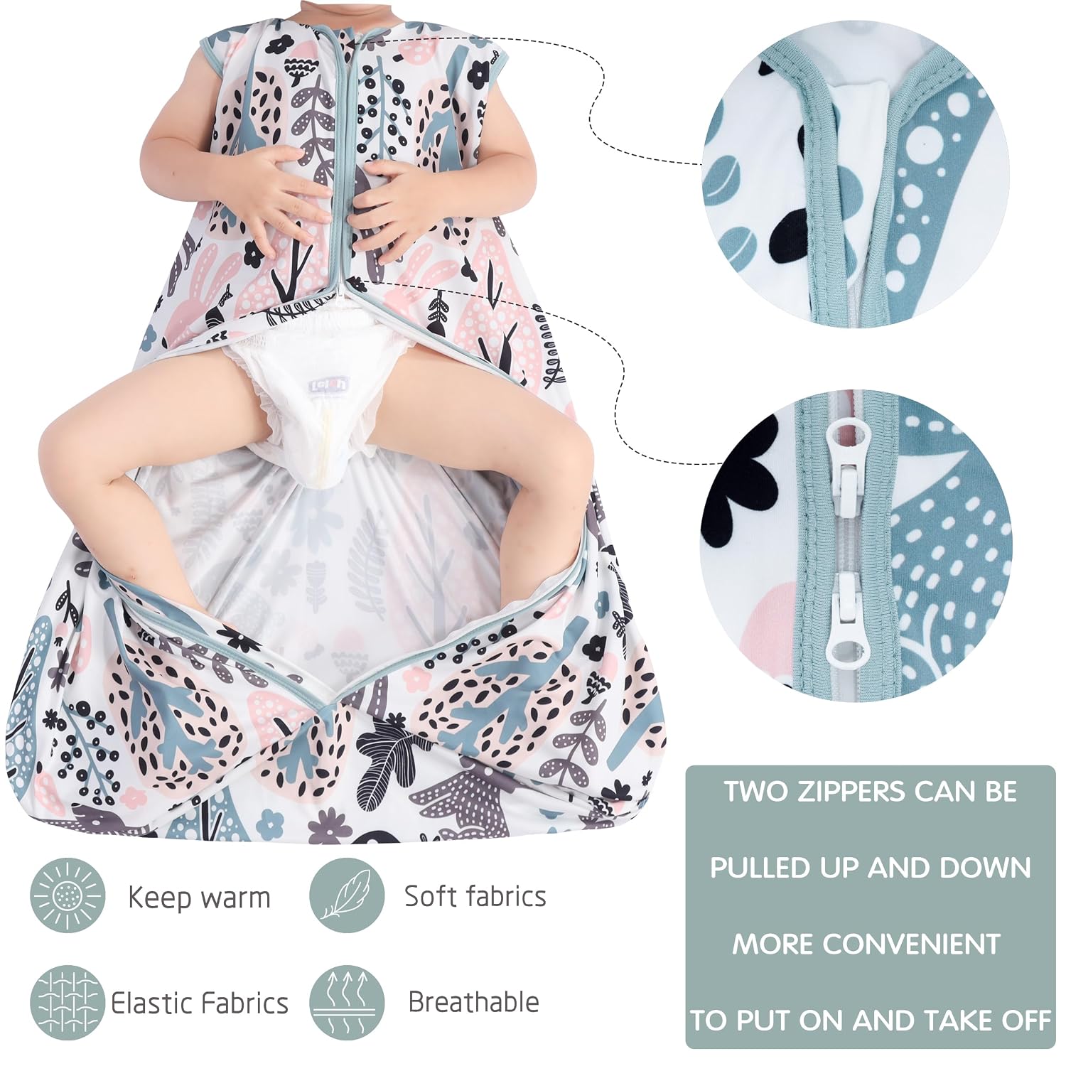 Detalle 1 de GUNTAIL Baby Sleep Sack, 12–18 Months