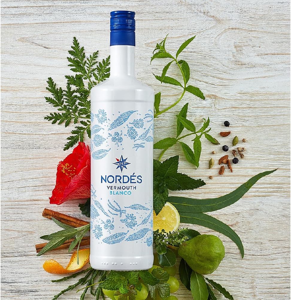 Detalle de Nordés Vermut Blanco 1 L - Sabor único y refrescante 🍸
